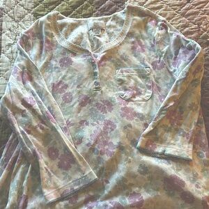 Karen Neuberger Pastel Floral Pajamas